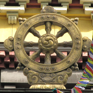 Триксель буддийский храм Дацан Гунзэчойнэй Символ Права Православа